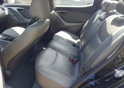 2013 Hyundai Elantra Limited из США, поврежденный, VIN 5NPDH4AE0DH185221